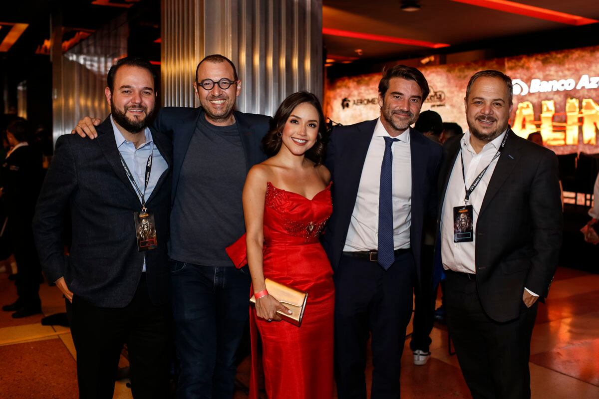 Carlos Dillmann, Roberto Trad, Astrid Macías, Javier Negrete y José Manuel Azpiroz. (Foto: Esteban Torreblanca)