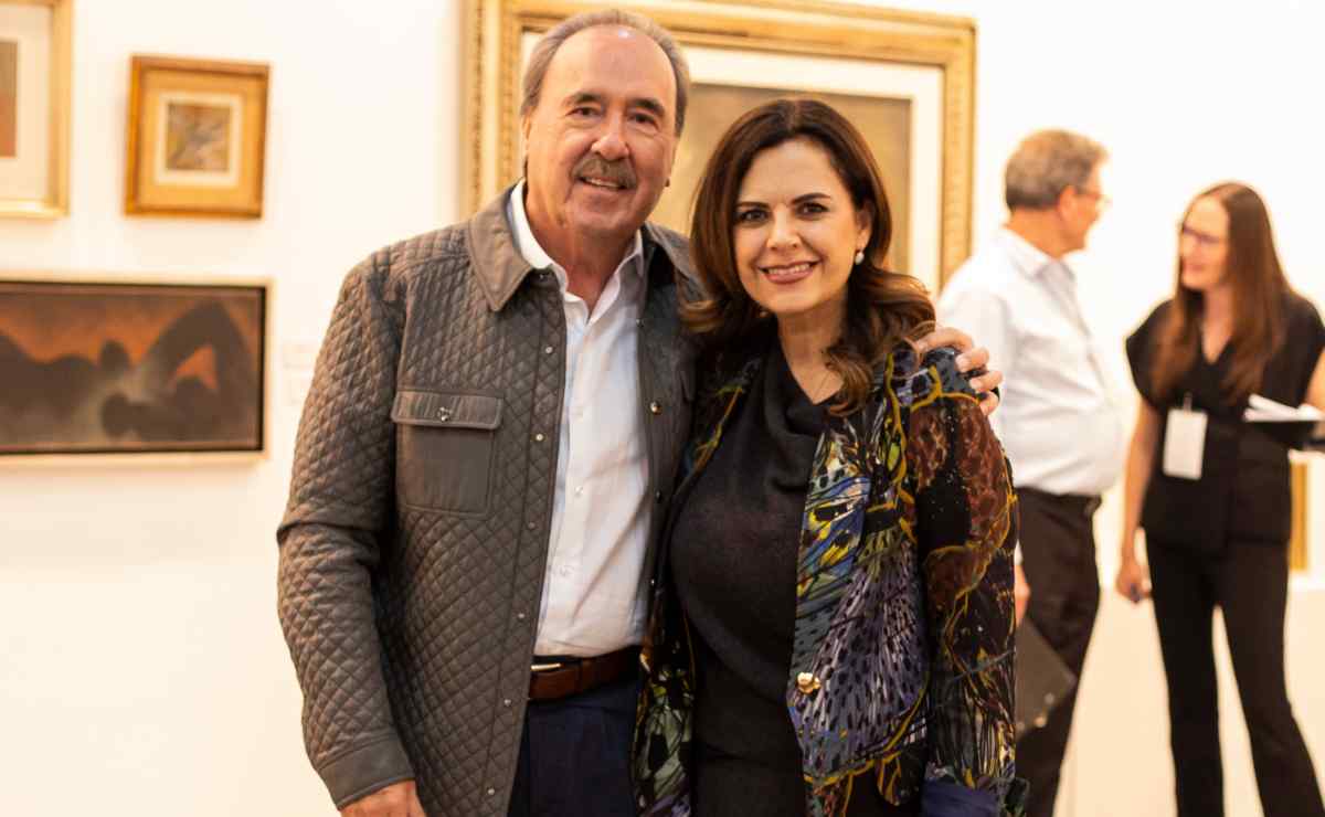 Emilio Gamboa e Hilda Flores / Foto: Esteban Torreblanca