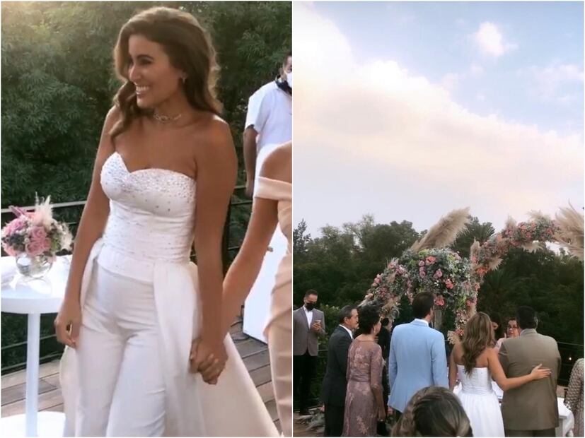 ¡Ya se casaron! Así fue la boda de Sofía Rivera Torres y Eduardo Videgaray