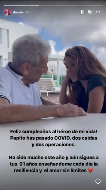 El plan de Shakira para recuperar la salud de su papá mientras Piqué revela las consecuencias de su ruptura