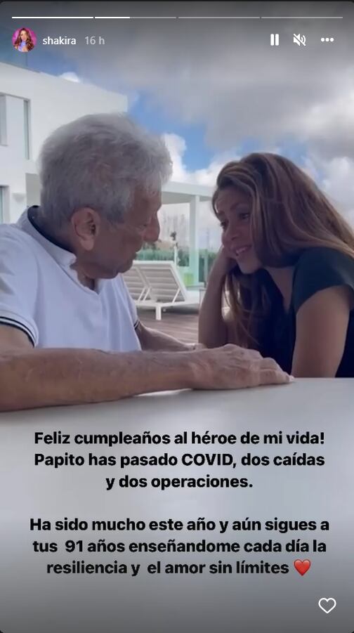 El plan de Shakira para recuperar la salud de su papá mientras Piqué revela las consecuencias de su ruptura