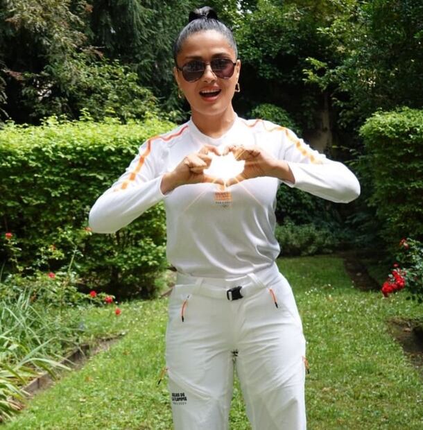Con orgullo, la actriz mexicana compartió su experiencia en redes sociales / Foto: Instagram