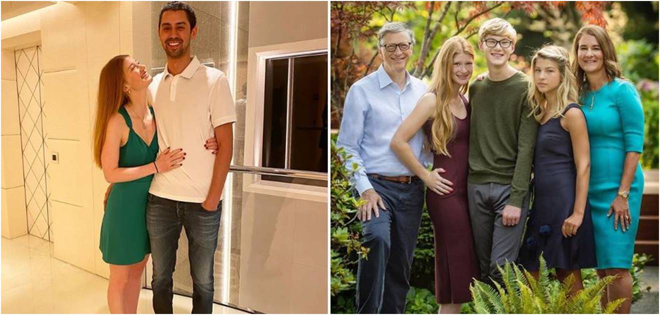 Hija del millonario Bill Gates se compromete con su novio egipcio 