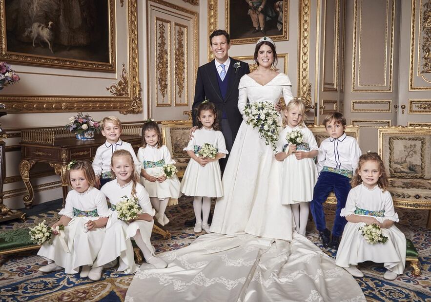 Las fotos oficiales de la princesa Eugenia y Jack Brooksbank después de su romántica boda