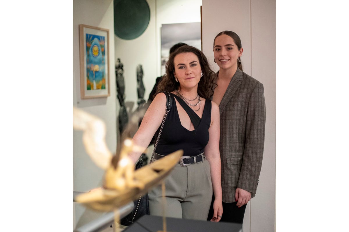Paulina Peinado y Paulina Ahumada. (Foto: Edgar Silva Fuentes)