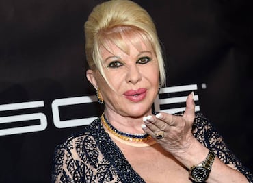 Los últimos minutos de Ivana Trump: una orden de comida muy pequeña y descubierta al pie de la escalera