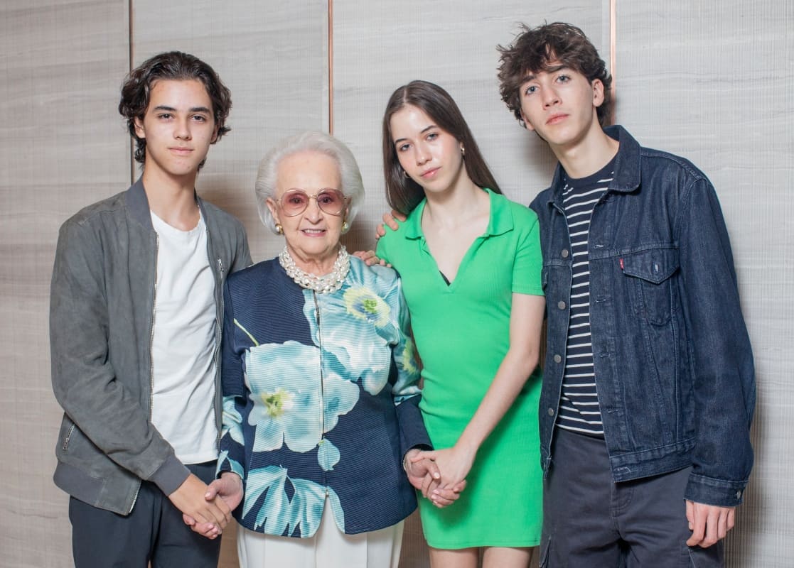 Nicolás Flores, Gaby Hassey, Anyk y Axel Madrazo / Foto: Esteban Torreblanca - Locación: JW Marriott Polanco