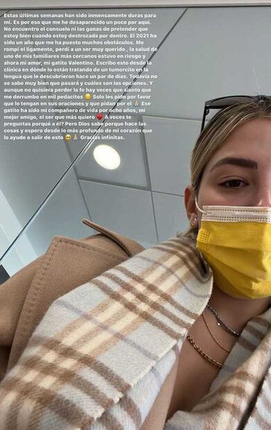 Michelle Salas toma vuelo de emergencia y se dice “destrozada”