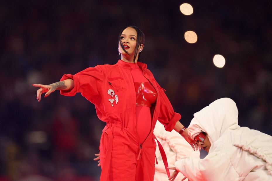 Rihanna y los secretos de su show en el Super Bowl LVII ¡nuevo embarazo!