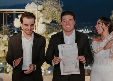 Samuel García oficia la boda civil de su hermana: "Una oportunidad única"