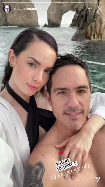 Mauricio Ochmann presenta a su nueva novia Paulina Burrola