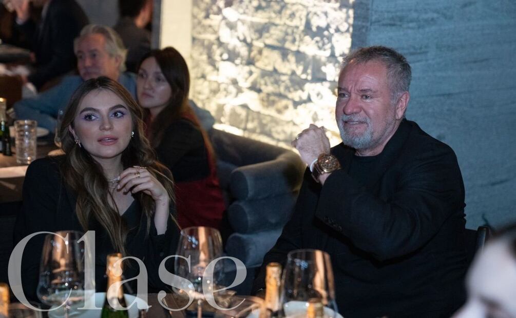 Sofía Castro deja por una noche a Pablo Bernot para acompañar a su papá