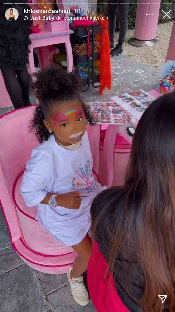 Kanye West llegó a la fiesta de su hija Chicago sin haber sido invitado