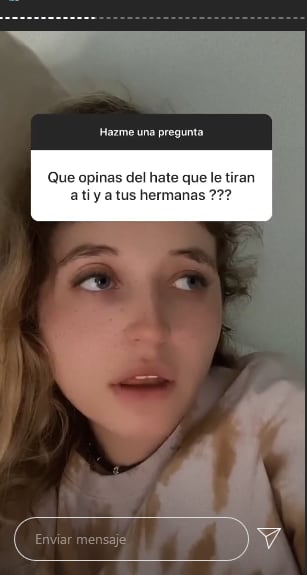 Hija de Angélica Rivera habló de las críticas que reciben por haber sido parte de la familia presidencial