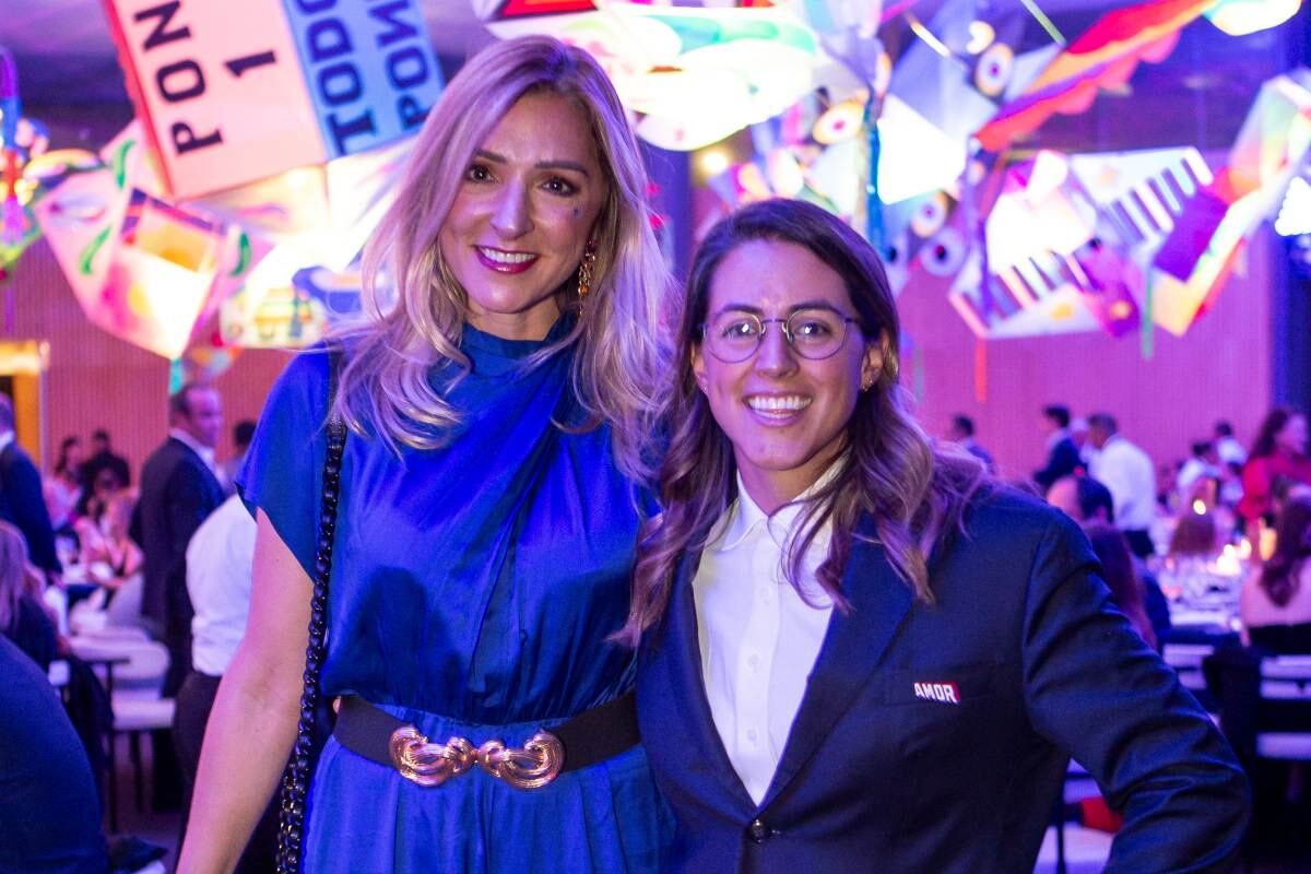María Ariza y Alejandra Ríos. (Foto: Esteban Torreblanca)
