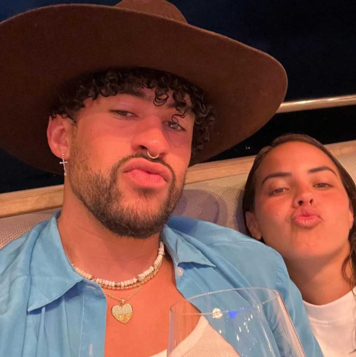Bad Bunny y Gabriela Berlingeri / Foto: Instagram @gabrielaberlingeri