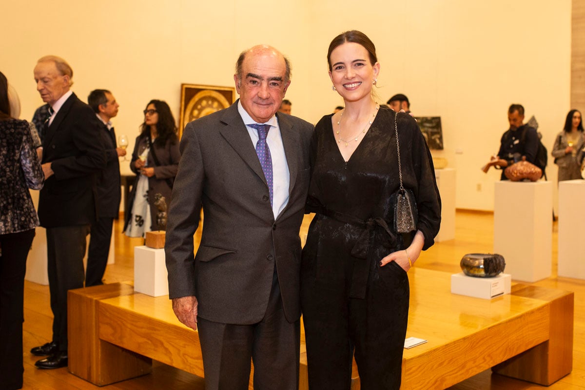 Luis Téllez y Mercedes Vigil. (Foto: Esteban Torreblanca)