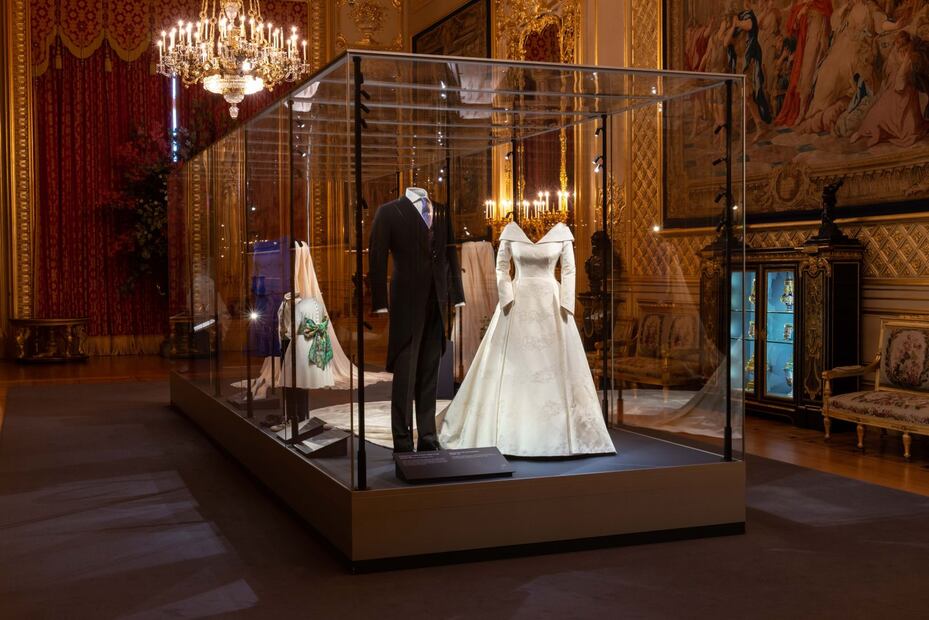 El vestido de boda de la princesa Eugenia se exhibirá en el castillo de Windsor