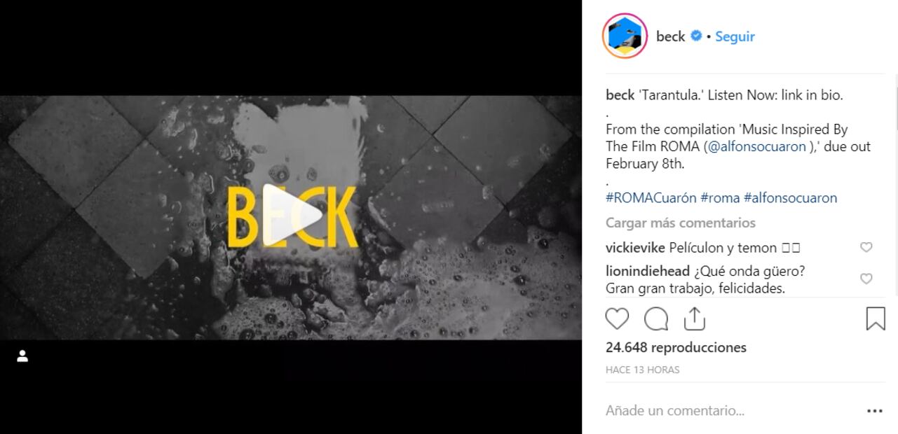 La hija de Alfonso Cuarón se lanza como cantante con una canción inspirada en “Roma” 