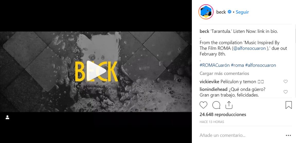 La hija de Alfonso Cuarón se lanza como cantante con una canción inspirada en “Roma” 