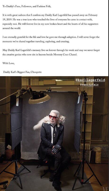 El káiser Karl Lagerfeld tendrá serie en Disney Plus