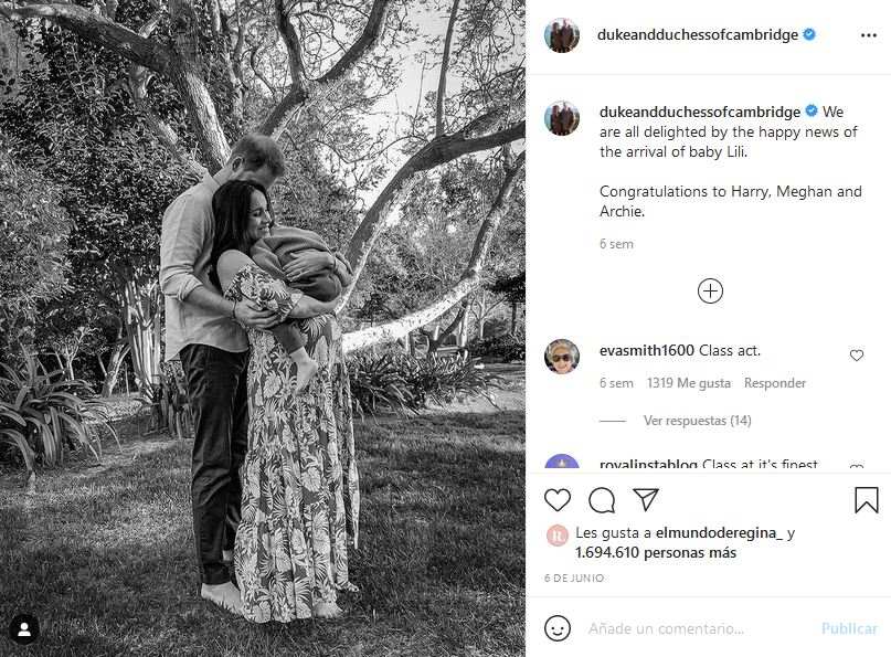 Lilibet Diana, hija de Meghan y Harry, ya aparece en la línea de sucesión al trono