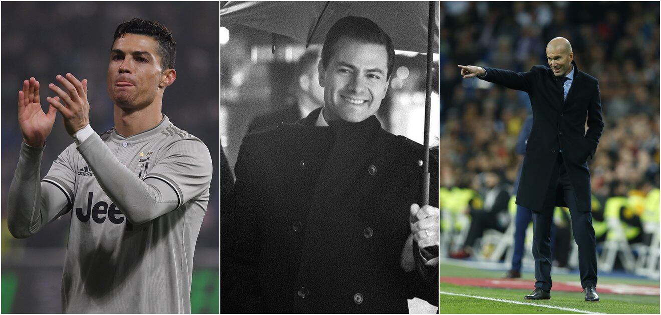 Cristiano Ronaldo y Zinedine Zidane, los nuevos vecinos de Enrique Peña Nieto