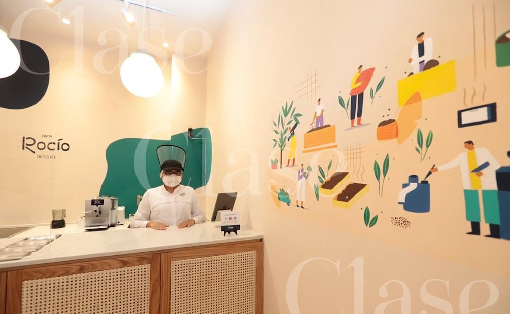 [FOTOS] Así es la nueva tienda de Chocolates Finca Rocío de los hijos de AMLO