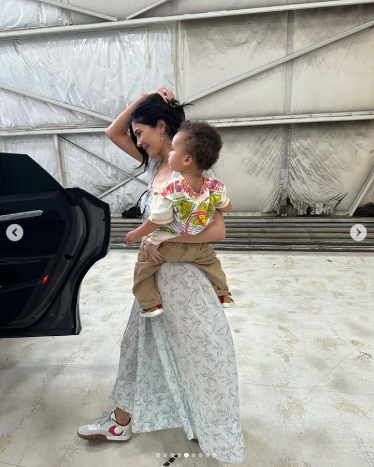 Kylie Jenner descubrió lo que se parece a un chupetón / Instagram