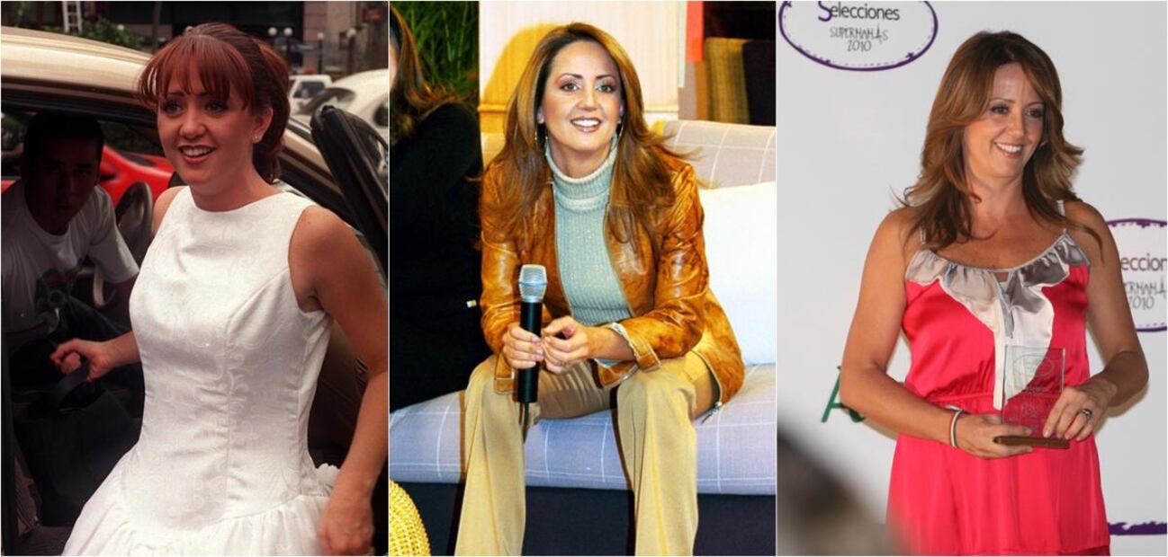 La evolución de la imagen de Andrea Legarreta
