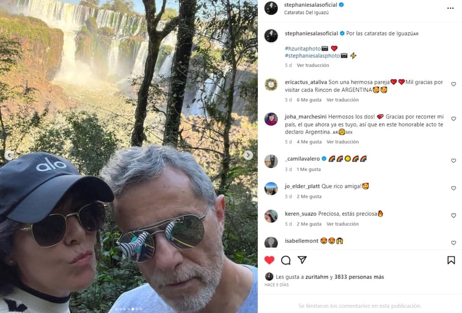Humberto Zurita y Stephanie Salas son novios desde septiembre del año pasado / Instagram