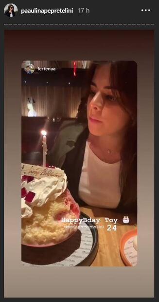 Paulina Peña cumple 24 años rodeada del cariño de su papá Peña Nieto, su novio y amigos 