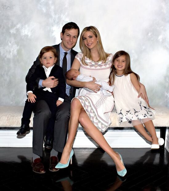 La familia de Ivanka Trump, heredera de Donald Trump 
