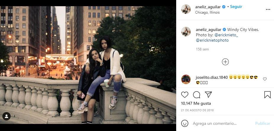 Ángela Aguilar y su hermana Aneliz hacen ejercicio juntas