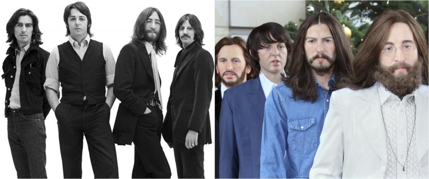 Los famosos de cera