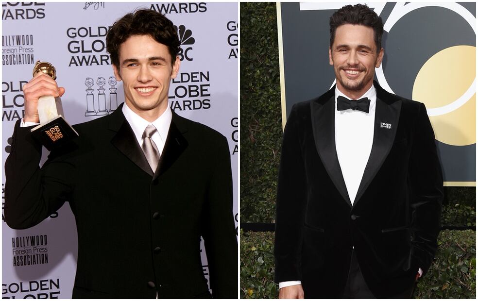 FOTO: Antes y después de los famosos en los Golden Globes