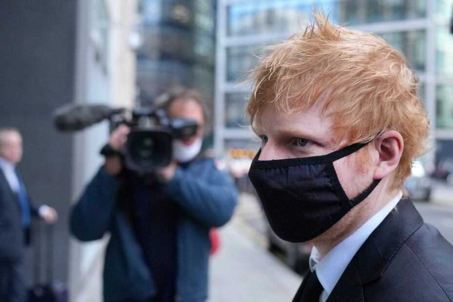 Ed Sheeran gana demanda por derechos de autor de “Shape of You”
