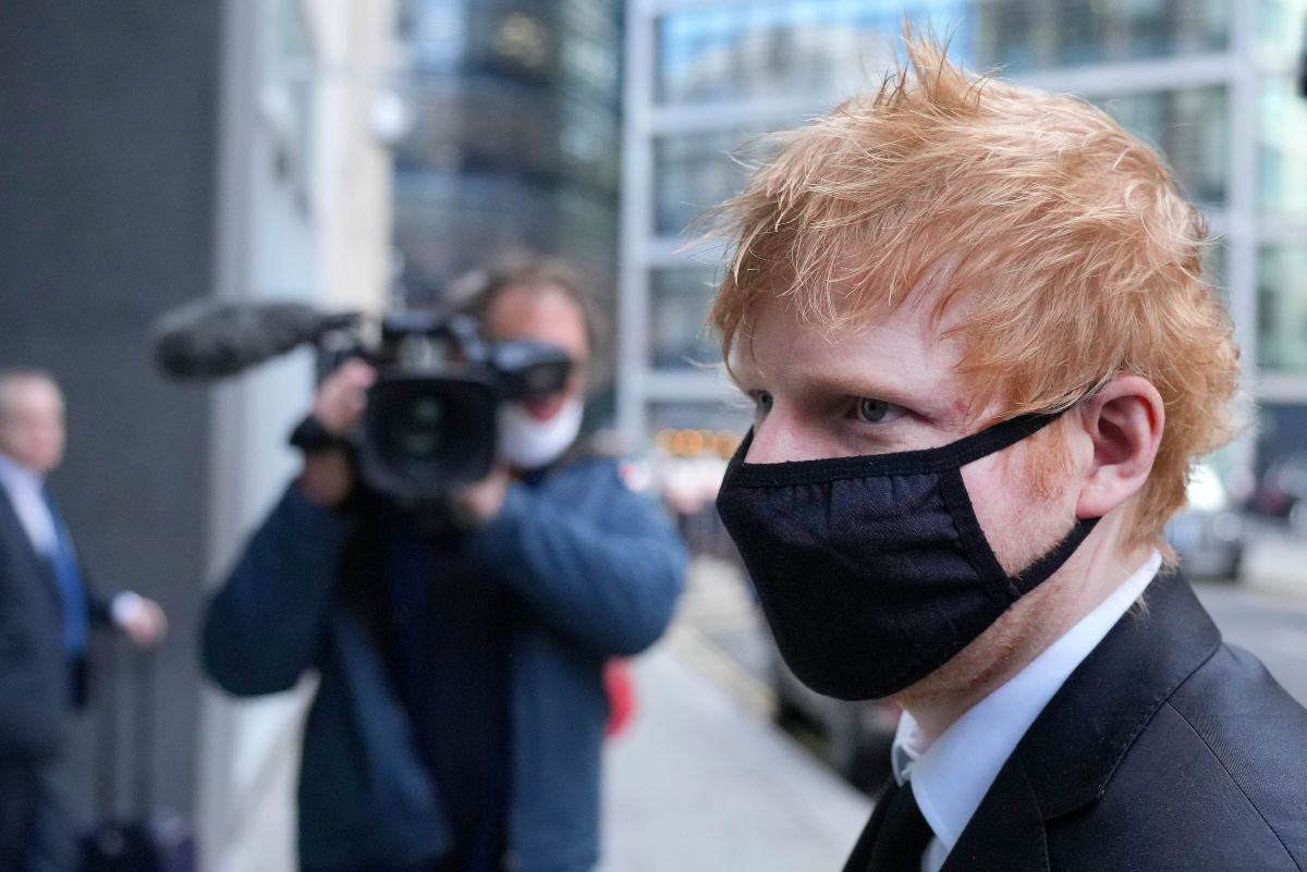 Ed Sheeran gana demanda por derechos de autor de “Shape of You”