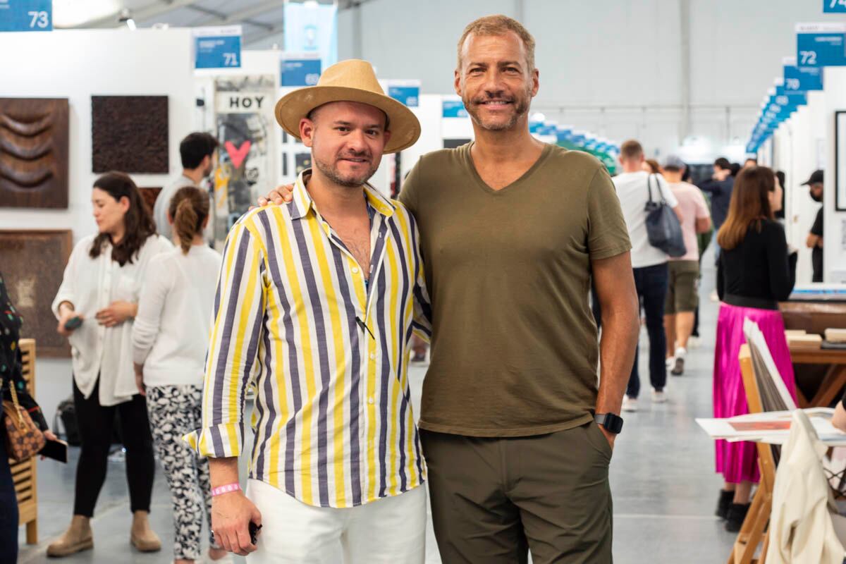 Mauricio Roher y Harold  Murray. (Foto: Esteban Torreblanca)