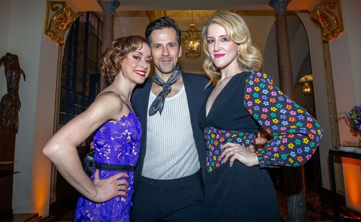 Sara Esty, Robbie Fairchild y Olivia Chindamo / Foto: Edgar Silva Fuentes S.