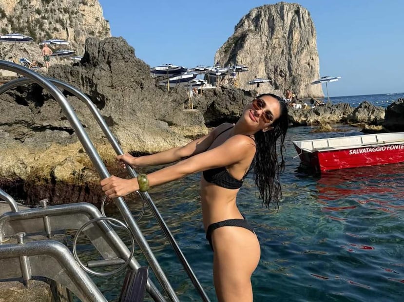 Renata Nonti en su escapada a Italia / Foto: Instagram @rennotni