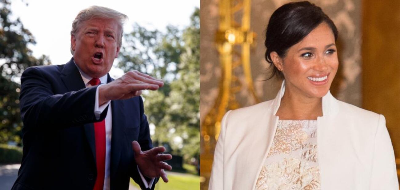 Donald Trump vuelve a la carga con Meghan Markle y le aconseja no tomarse en serio la crítica de la prensa