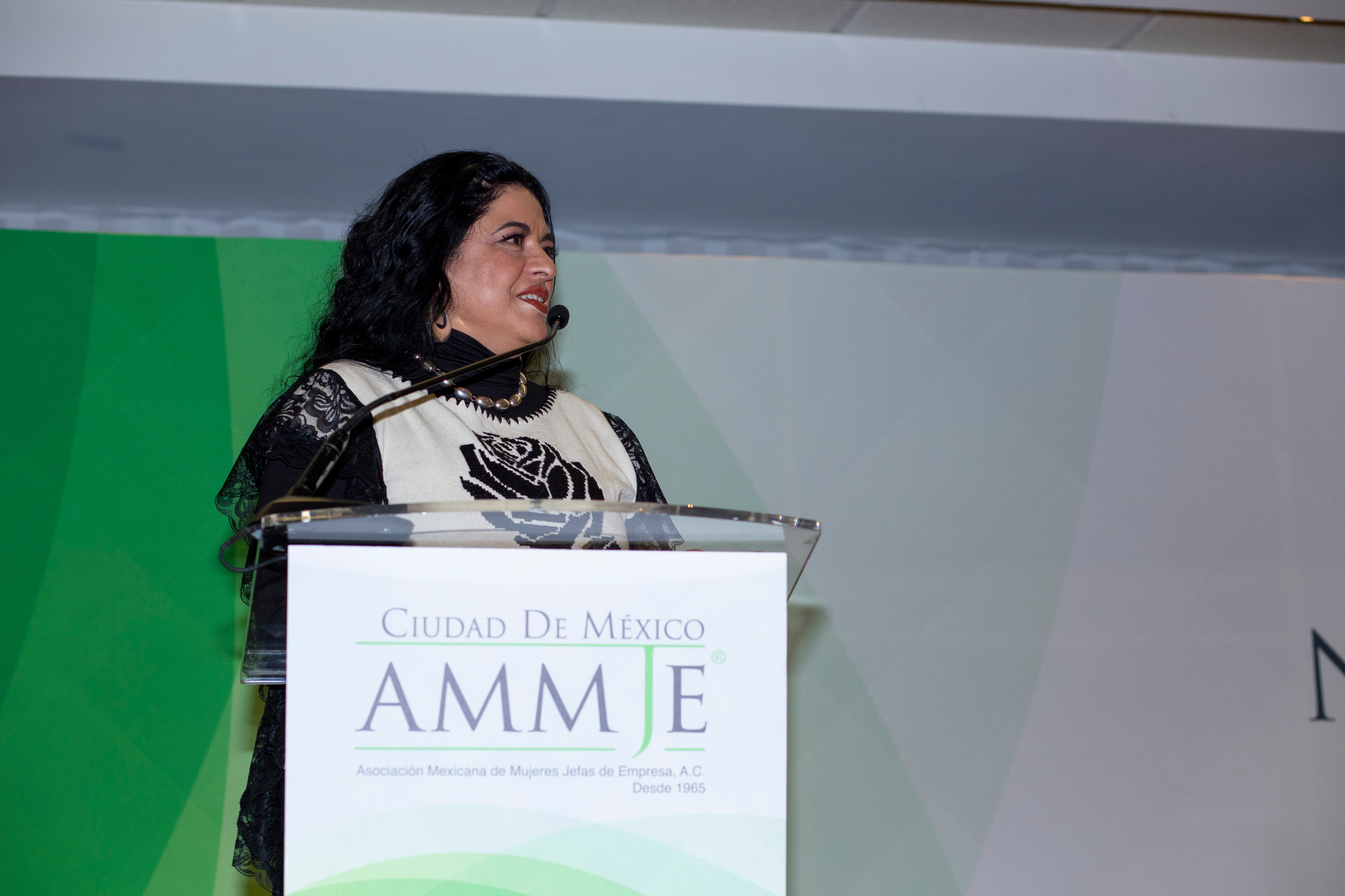 Alejandra Frausto. (Foto: Edgar Silva Fuentes S.)