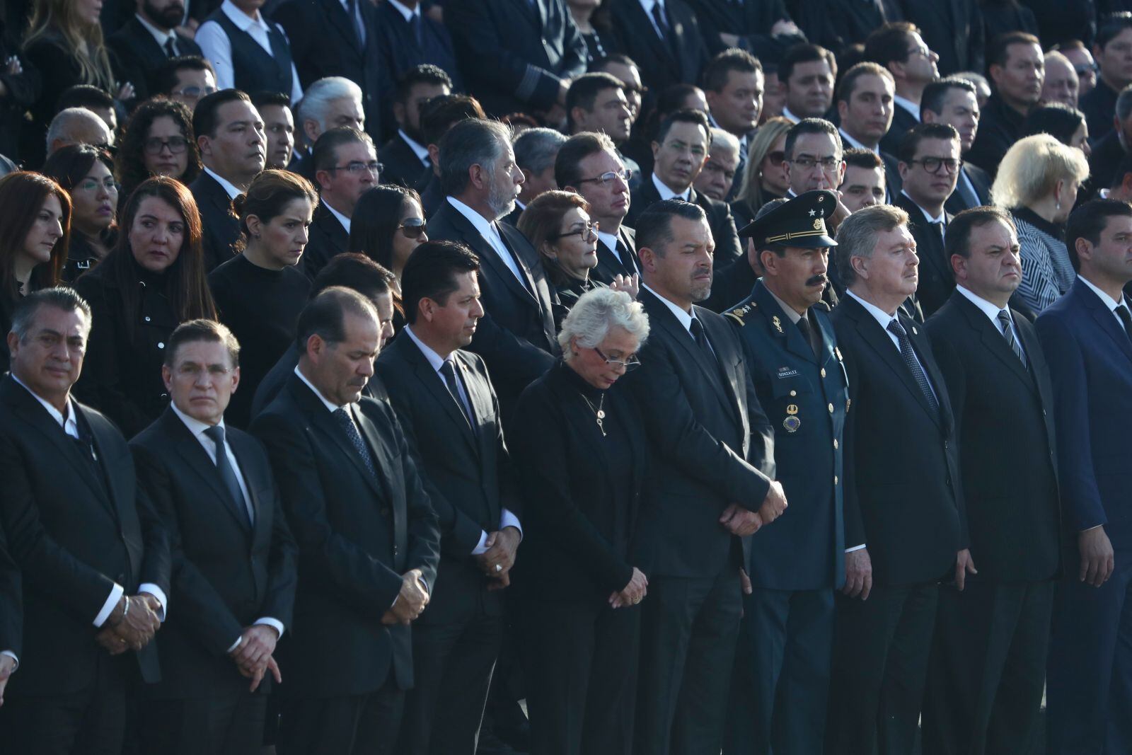 Ellos le dieron el último adiós a Martha Érika Alonso y Rafael Moreno Valle