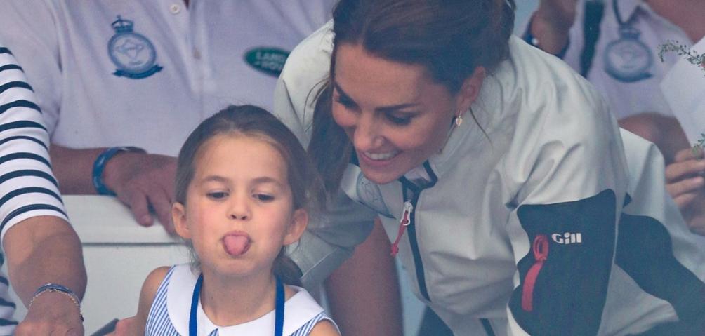 La princesa Charlotte le sacó la lengua a alguien muy especial; descubre a quién fue