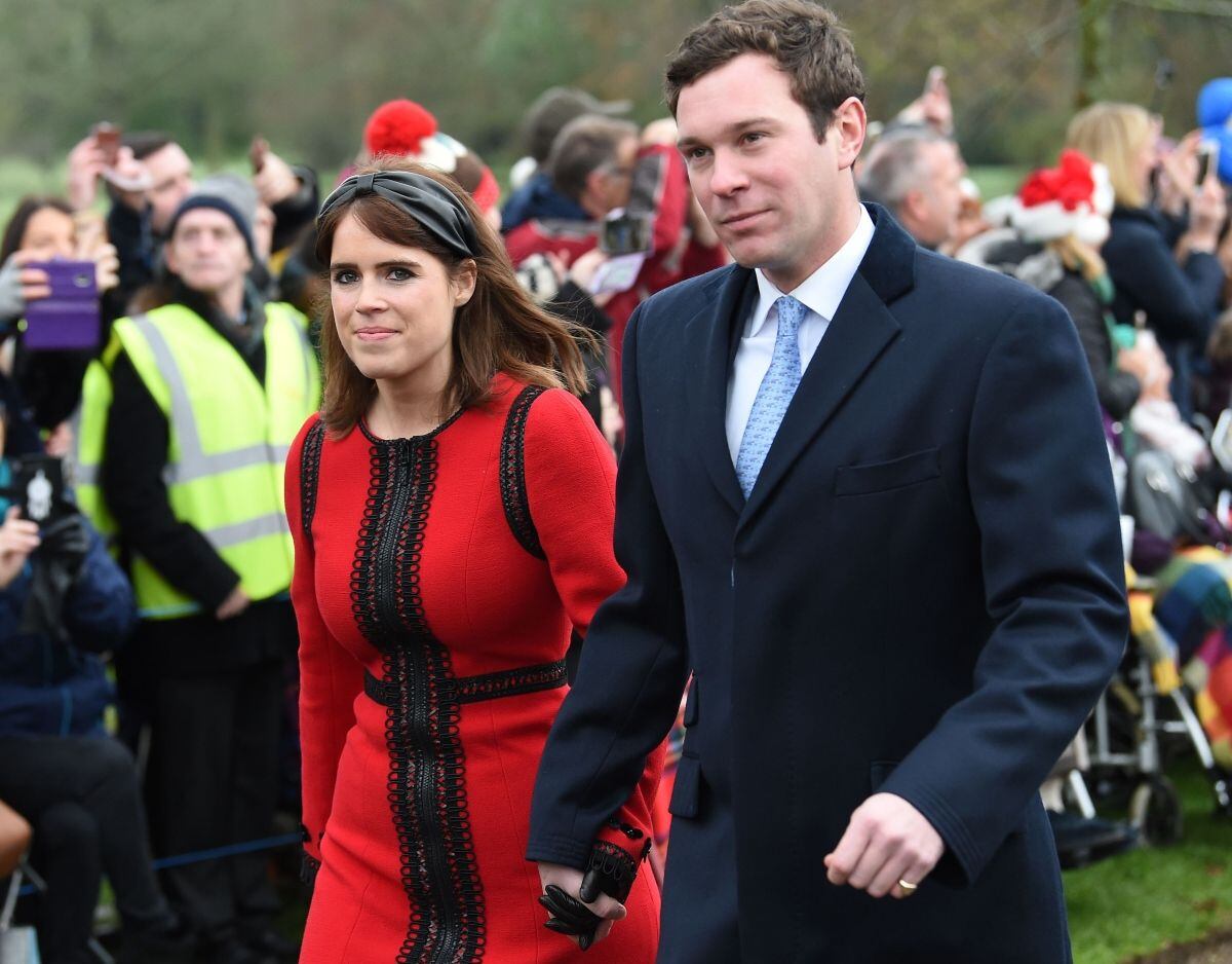 Princesa Eugenia y su esposo Jack Brooksbank / Foto: AFP