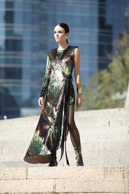 Street Style en Mercedes-Benz Fashion Week Mexico City
