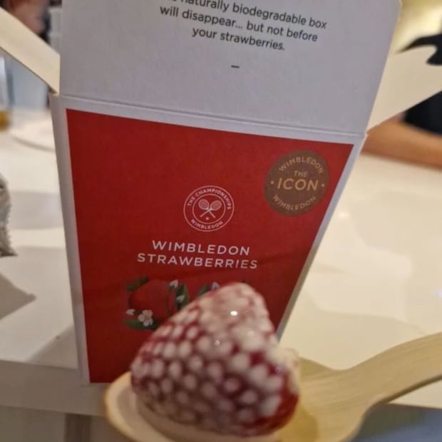 Las famosas fresas de Wimbledon / Foto: Instagram