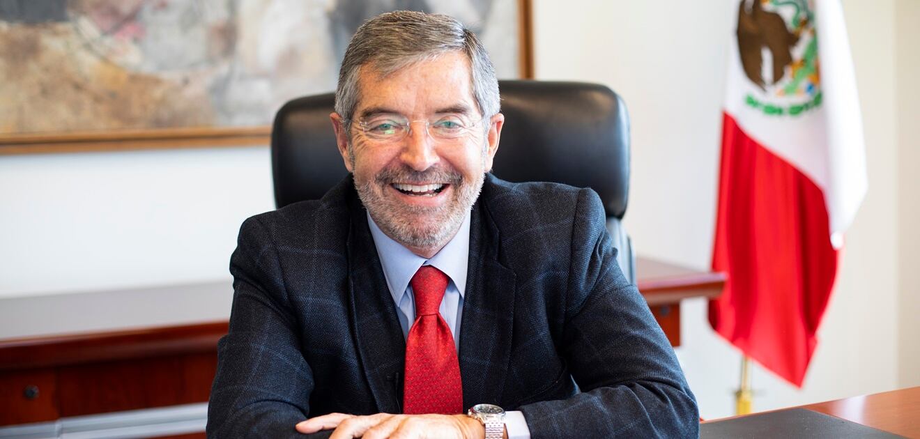 Juan Ramón de la Fuente, embajador de México en la ONU, ha dado positivo a coronavirus