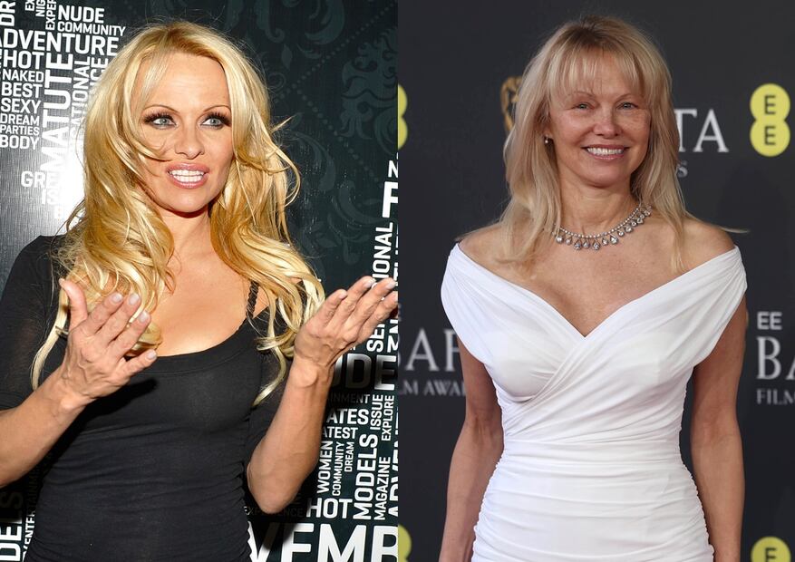 Pamela Anderson. (Fotos: EFE)